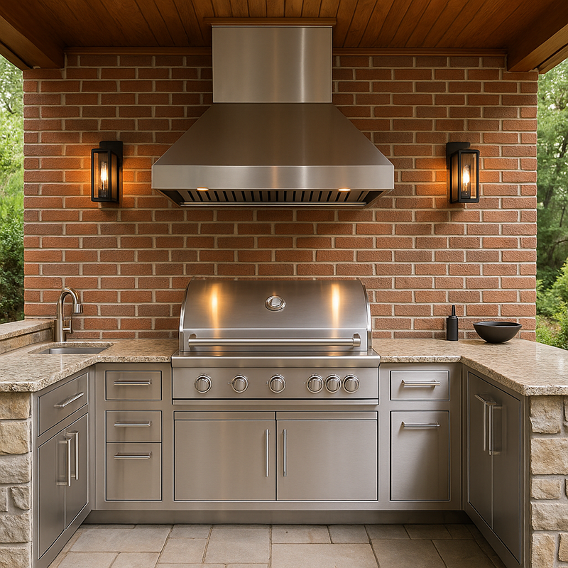 Do I Need a Vent Hood for My Outdoor Kitchen?