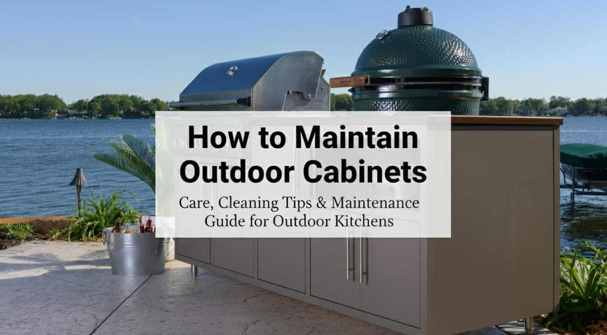 How to Maintain Outdoor Cabinets