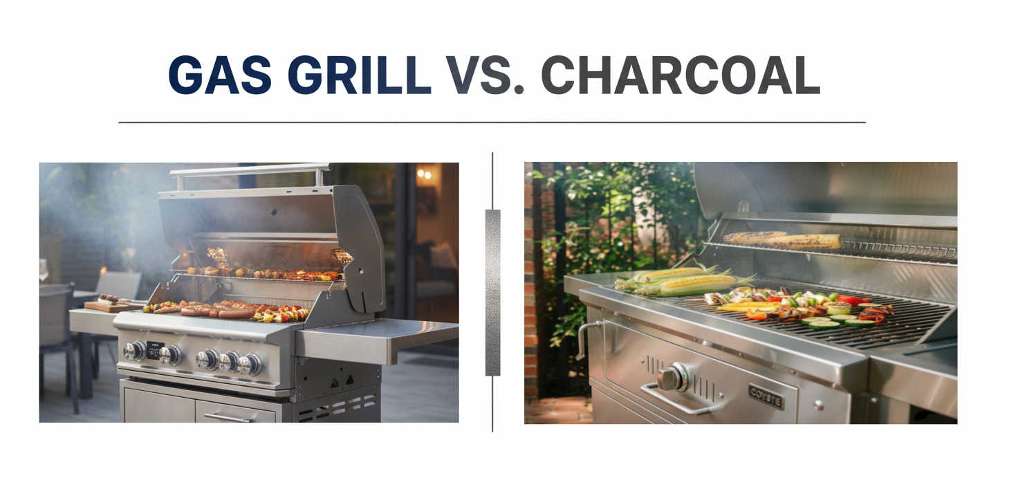 Gas Grill vs Charcoal
