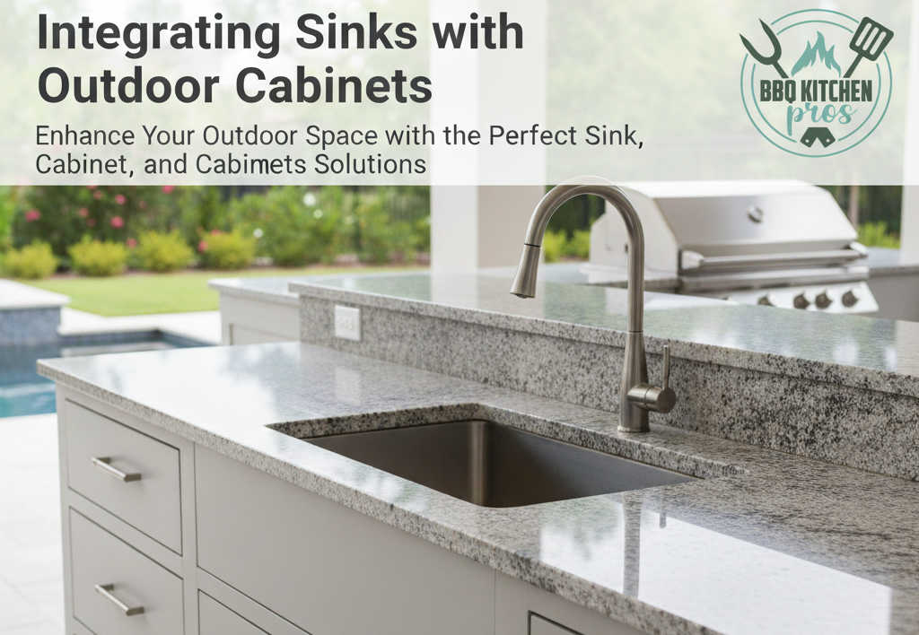 Integrating Sinks with Your Outdoor Kitchen