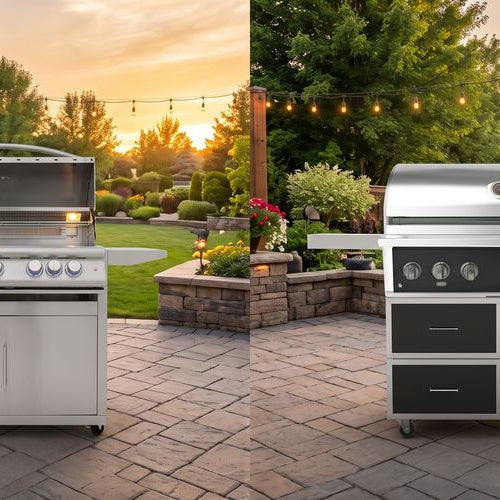 Wildfire vs Blaze gas grills compared side by side