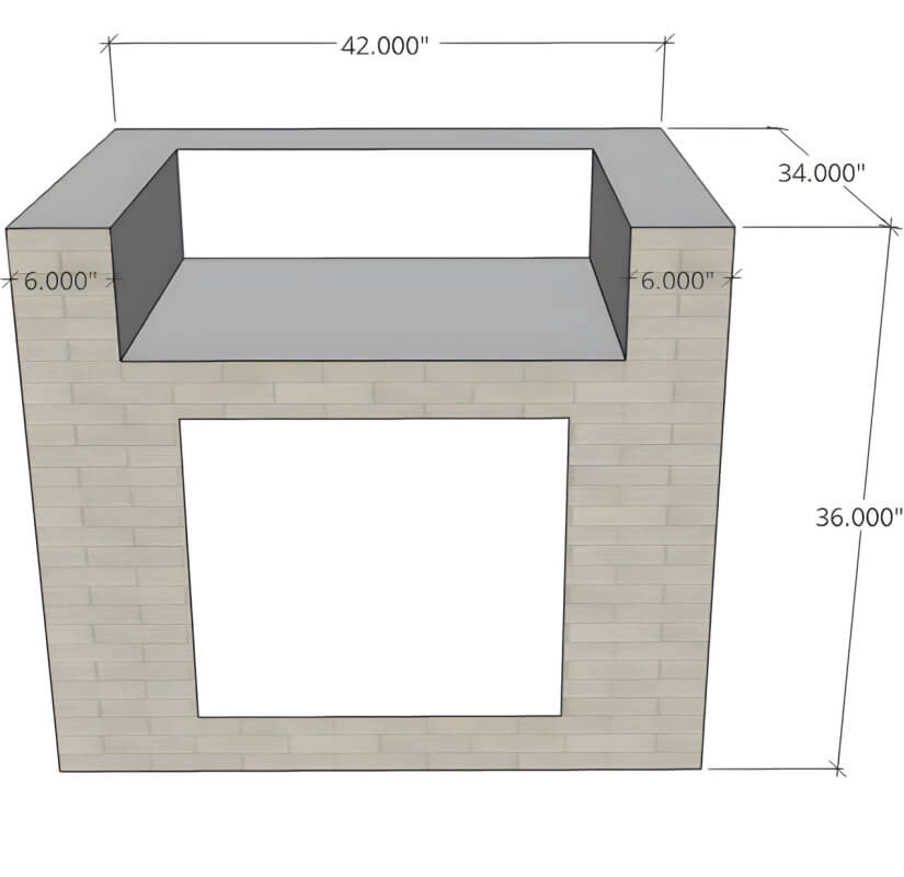 Ready To Finish Beverage Station Outdoor Kitchen Cabinets