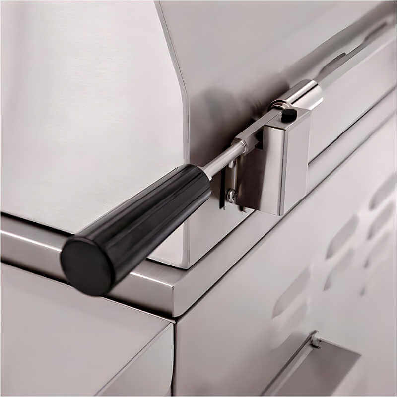 American Made Grills Alturi 36 Inch 3 Burner Built-In Gas Grill With Rotisserie | Rotisserie Kit Holder