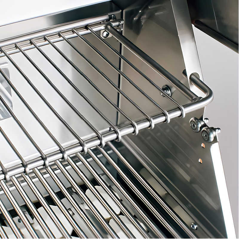 American Made Grills Alturi 42 Inch 3 Burner Built-In Gas Grill With Rotisserie | Adjustable Warming Rack