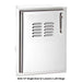 AOG Single Door w/ Louvers | Left Hinge