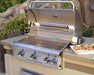 AOG 30 Inch L-Series Grill Island Bundle Grill Close Up