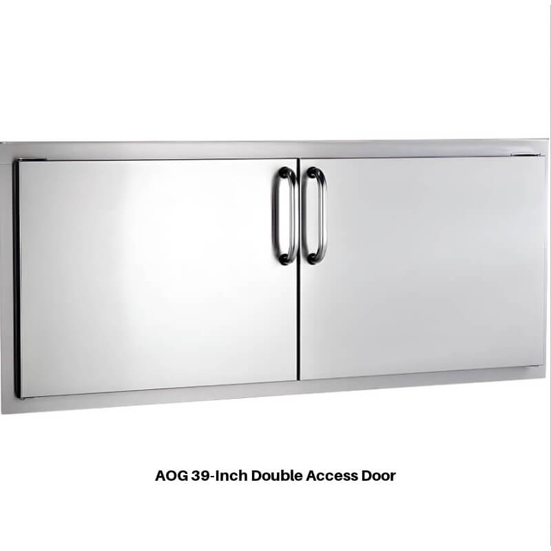 AOG 39 Inch Double Door in Stainless Steel