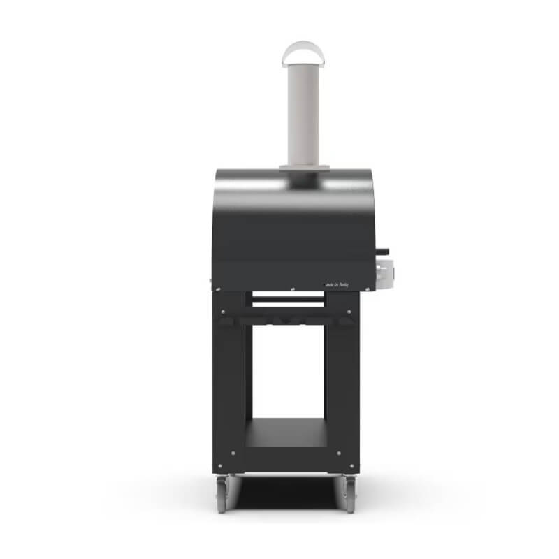 Alfa Classico 2 Pizze Gas Pizza Oven w/ Cart | Tool Holder on Cart