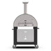 Alfa Classico 2 Pizze Gas Pizza Oven w/ Cart - Ardesia Grey