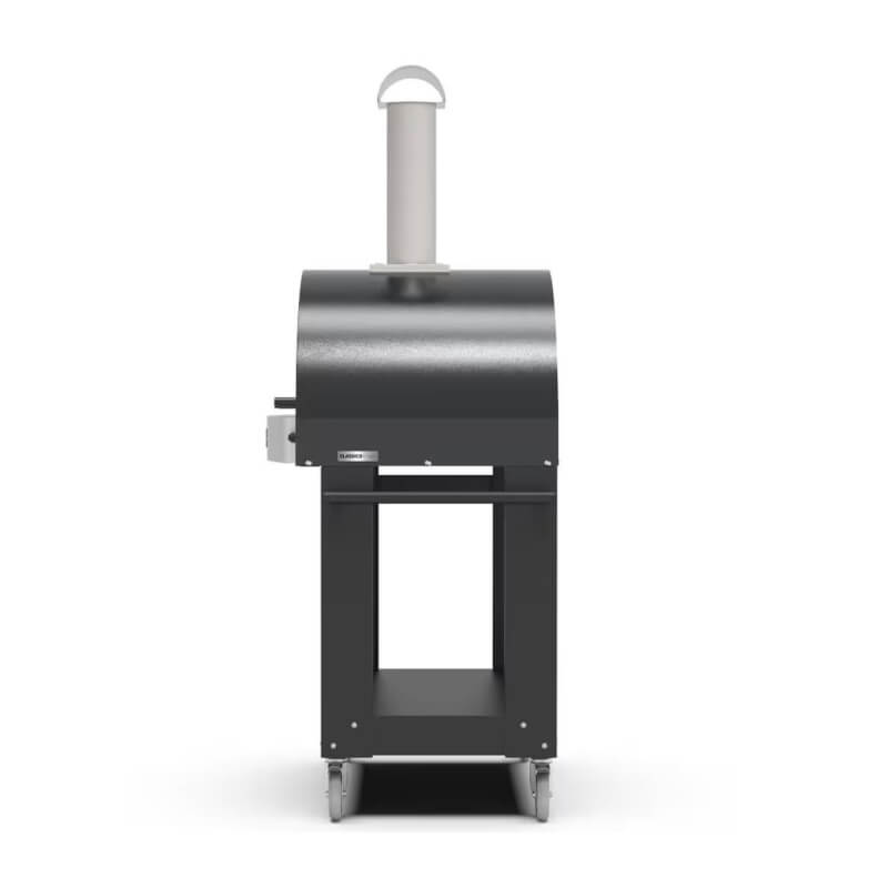 Alfa Classico 2 Pizze Gas Pizza Oven w/ Cart | Push Handle on Cart