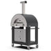 Alfa Classico 2 Pizze Gas Pizza Oven w/ Cart | Caster Wheels w/ Lock