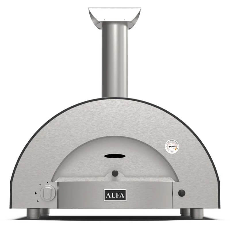 Alfa Classico 2 Pizze Gas Pizza Oven - Ardesia Grey 