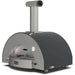 Alfa Classico 2 Pizze Gas Pizza Oven | Stainless Steel Door