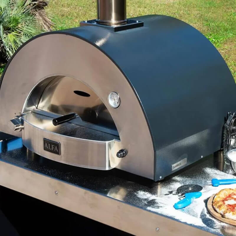 Alfa Classico 2 Pizze Gas Pizza Oven | Countertop Configuration
