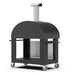 Alfa Classico 4 Pizze Gas Pizza Oven w/ Cart | Rear Gas Connection