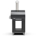 Alfa Classico 4 Pizze Gas Pizza Oven w/ Cart | Side View
