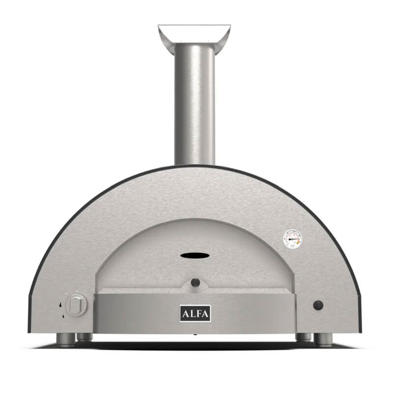 Alfa Classico 4 Pizze Gas Pizza Oven - Ardesia Grey