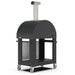 Alfa Classico 2 Pizze Gas Pizza Oven w/ Cart | Cart Storage