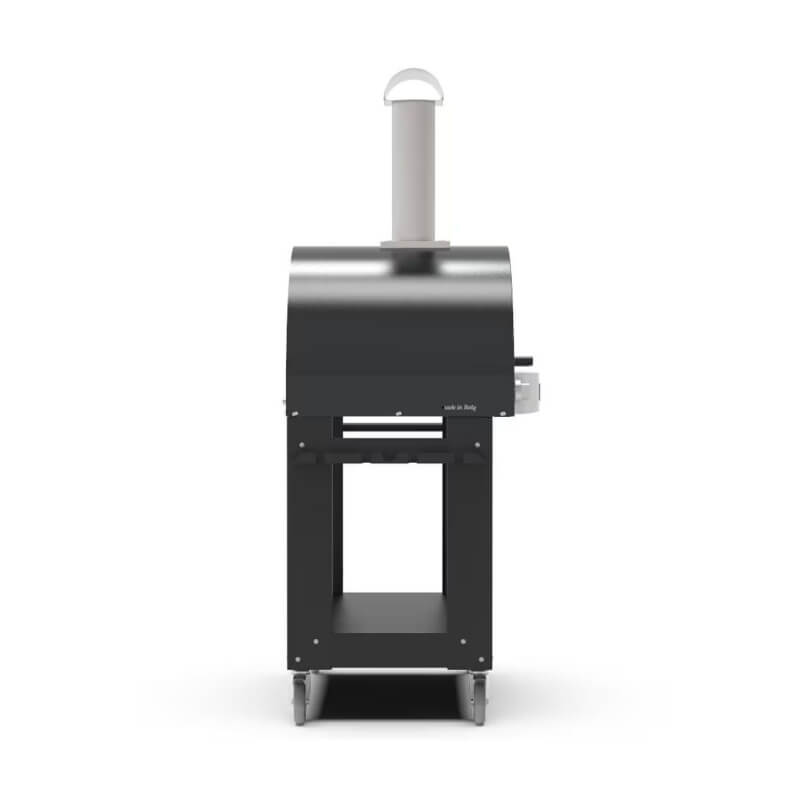 Alfa Classico 2 Pizze Wood-Fired Pizza Oven w/ Cart | Tool Holder Cart
