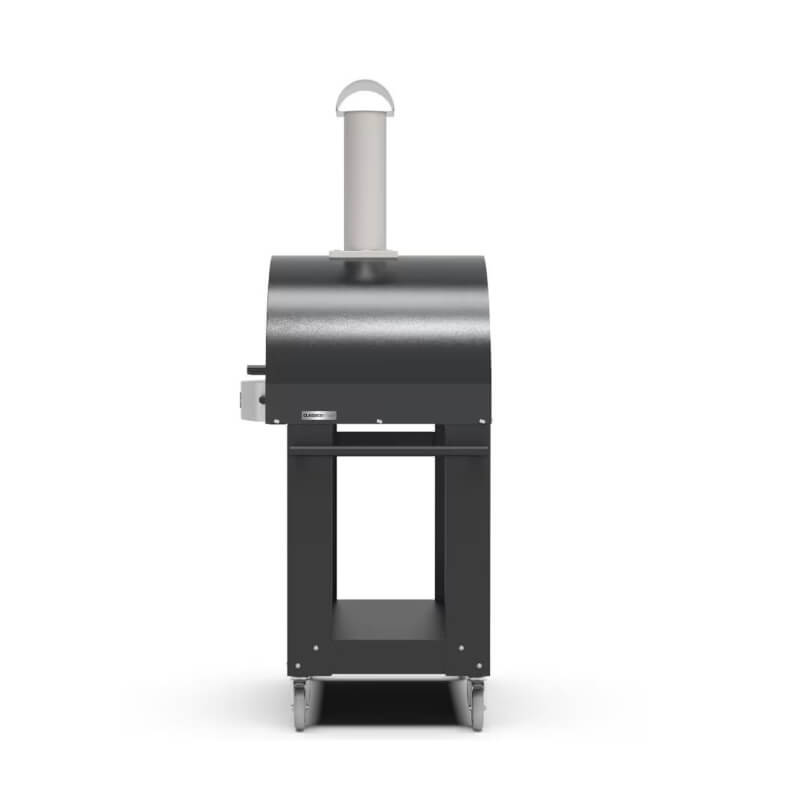 Alfa Classico 2 Pizze Wood-Fired Pizza Oven w/ Cart | Cart Handle