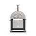 Alfa Classico 2 Pizze Wood-Fired Pizza Oven w/ Cart - Ardesia Grey
