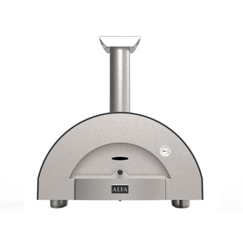 Alfa Classico 2 Pizze Wood-Fired Pizza Oven - Ardesia Grey