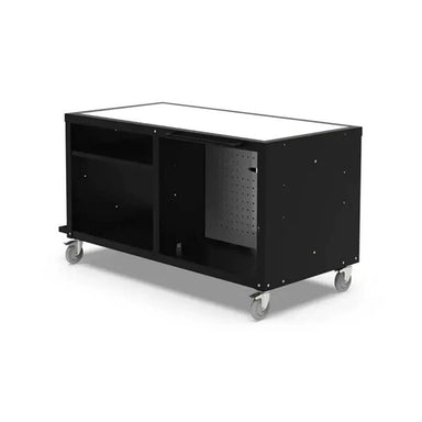 Alfa Cooking Station 160 with White Corian Countertop | Gas Tank Storage