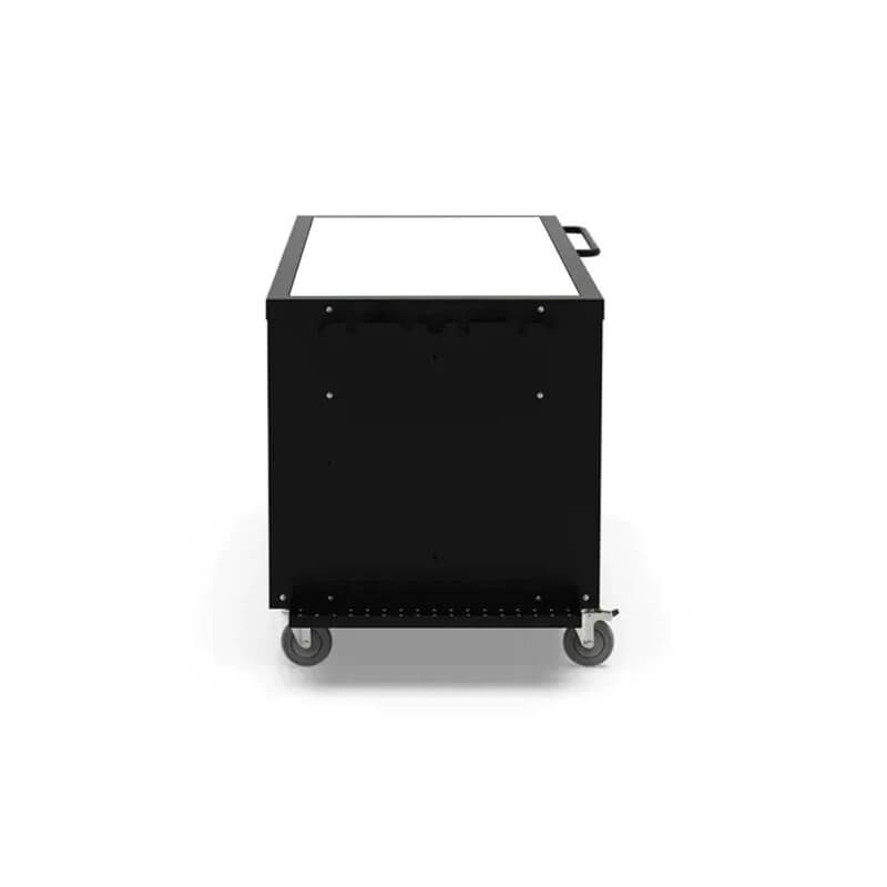 Alfa Cooking Station 160 with White Corian Countertop | Caster Wheels