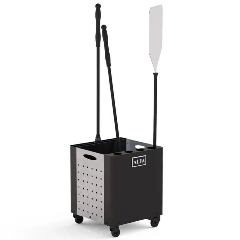 Alfa Dado Peel Holder | Shown with Tools