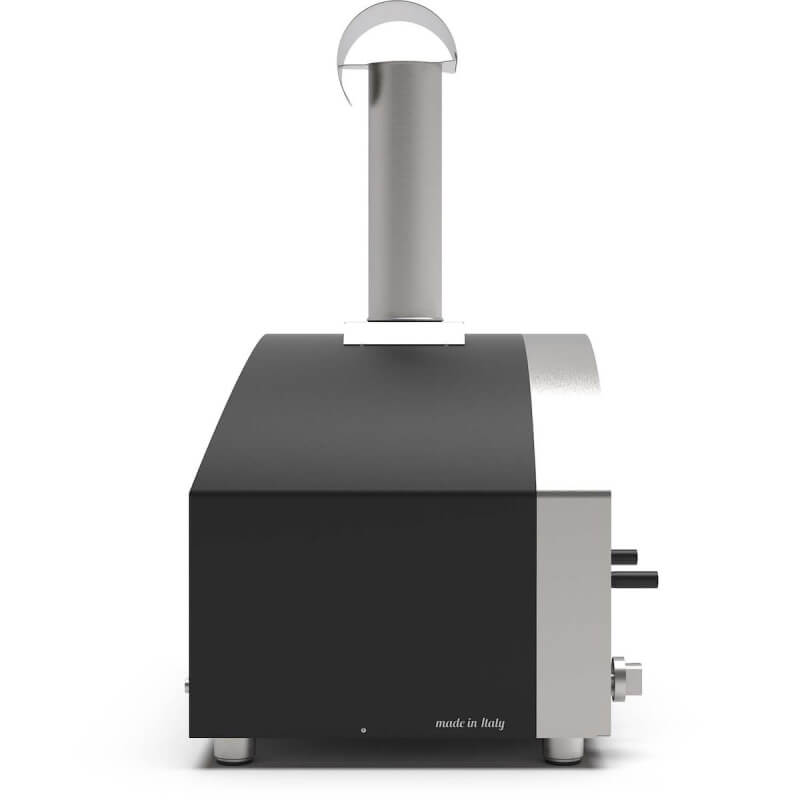 Alfa Futuro 2 Pizze 40-Inch Gas Pizza Oven | Stainless Steel Chimney