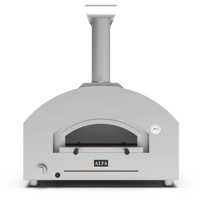 Alfa Futuro 2 Pizze 40-Inch Gas Pizza Oven | Stainless Steel Front Panel