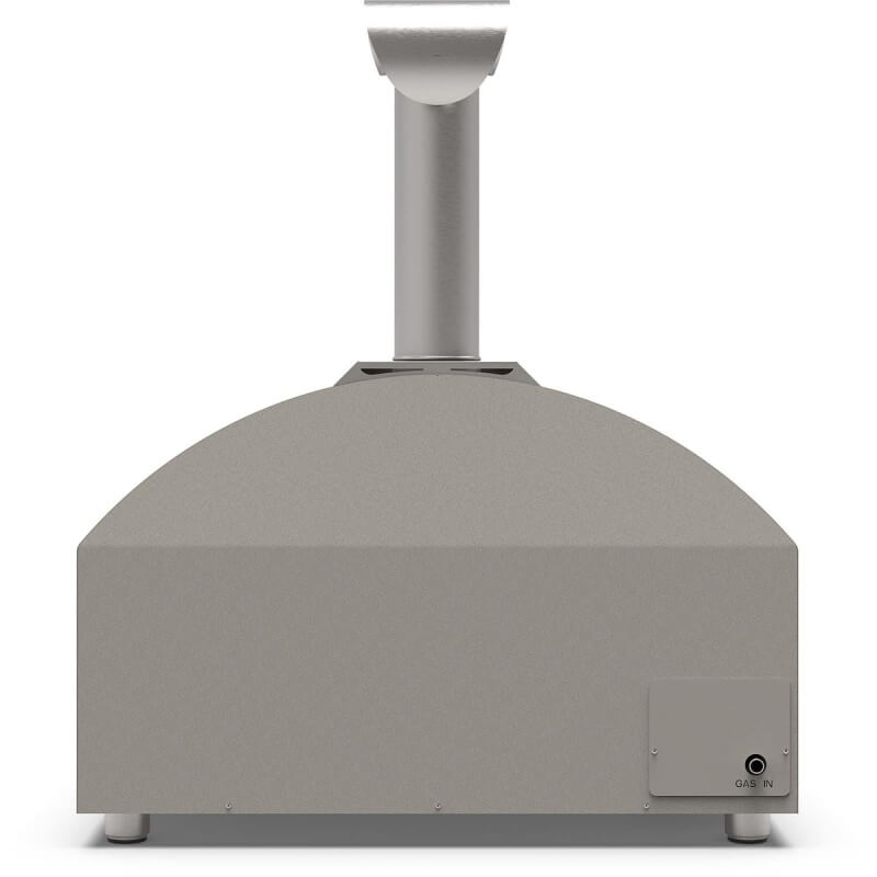 Alfa Futuro 2 Pizze 40-Inch Gas Pizza Oven | Rear View Gas Connection