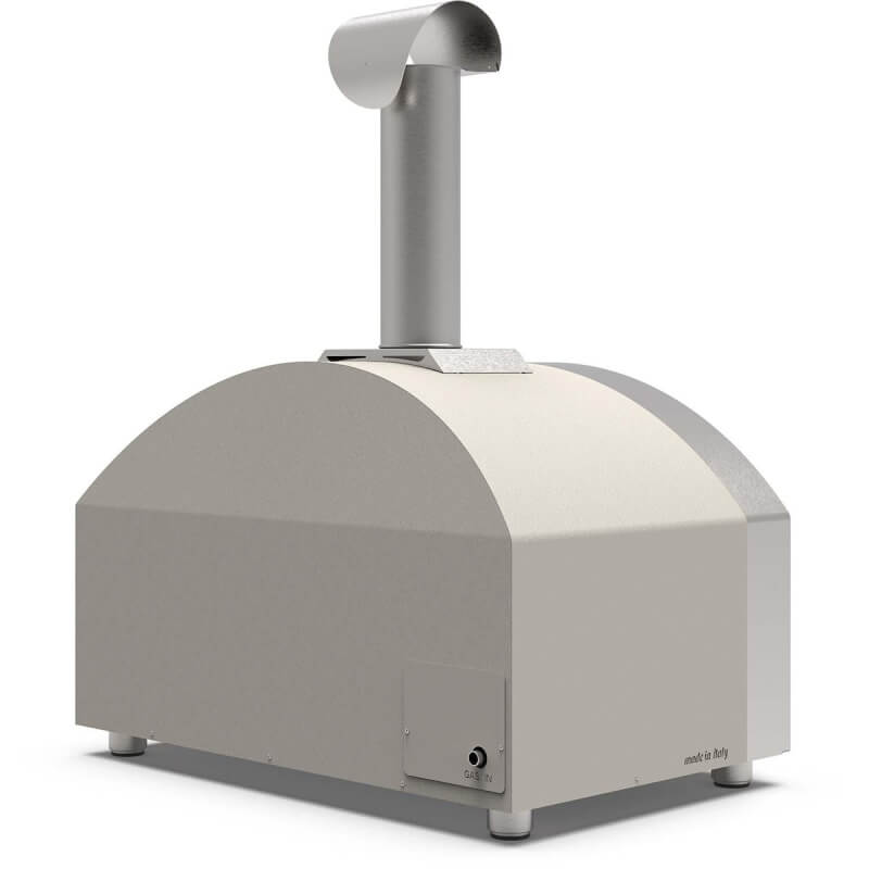 Alfa Futuro 2 Pizze 40-Inch Gas Pizza Oven | Stainless Steel Chimney