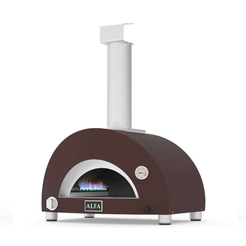 Alfa Moderno 1 Pizze Gas Pizza Oven - Copper
