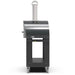 Alfa Moderno 2 Pizze Gas Pizza Oven w/ Cart | Side View