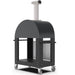 Alfa Moderno 2 Pizze Gas Pizza Oven w/ Cart | Tool Holder