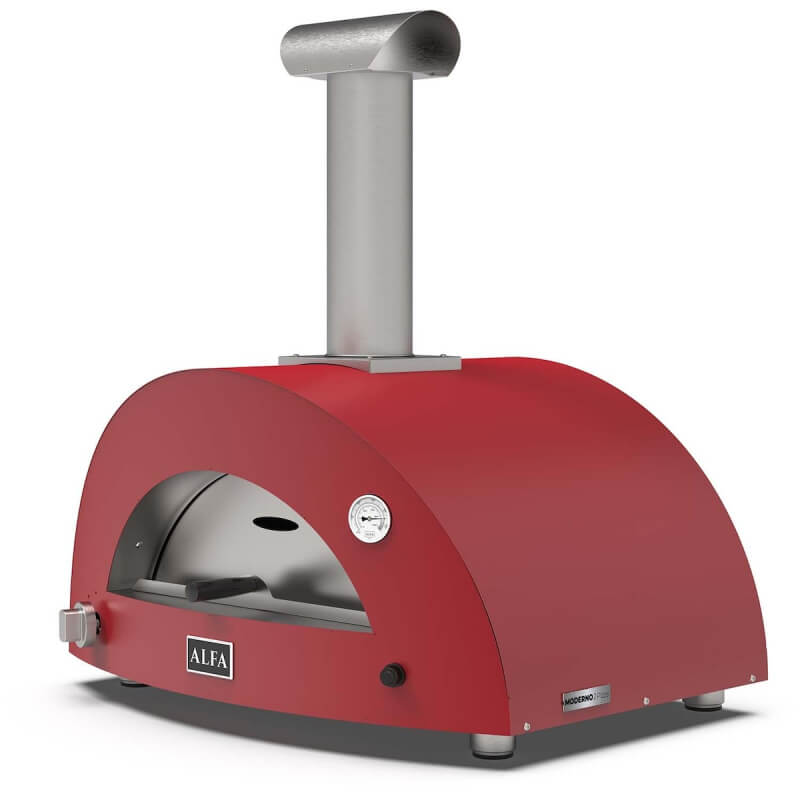 Alfa Moderno 2 Pizza Oven | Ruby Red