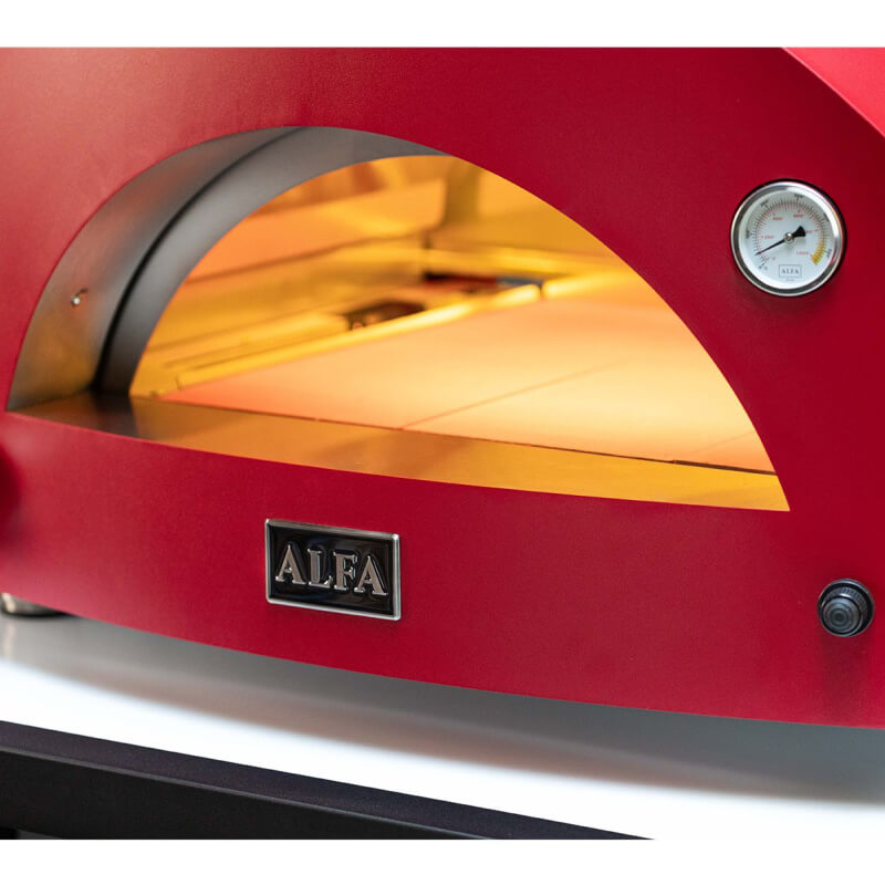 Alfa Moderno 2 Pizze Gas Pizza Oven | Gas Ignition