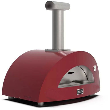 Alfa Moderno 2 Pizze Wood - Fired Pizza Oven | Angled View