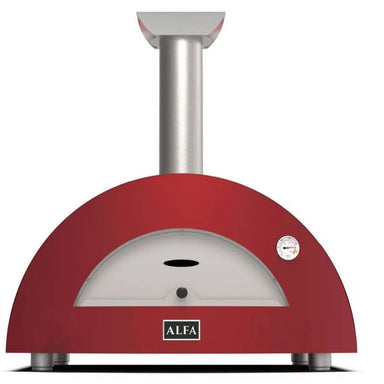 Alfa Moderno 2 Pizze Wood - Fired Pizza Oven - Antique Red