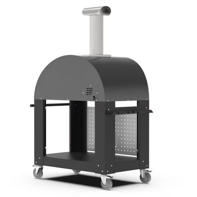 Alfa Moderno 3 Pizze Gas Pizza Oven w/ Cart | Dome Design