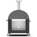 Alfa Moderno 3 Pizze Gas Pizza Oven w/ Cart | Gas Connection on Rear