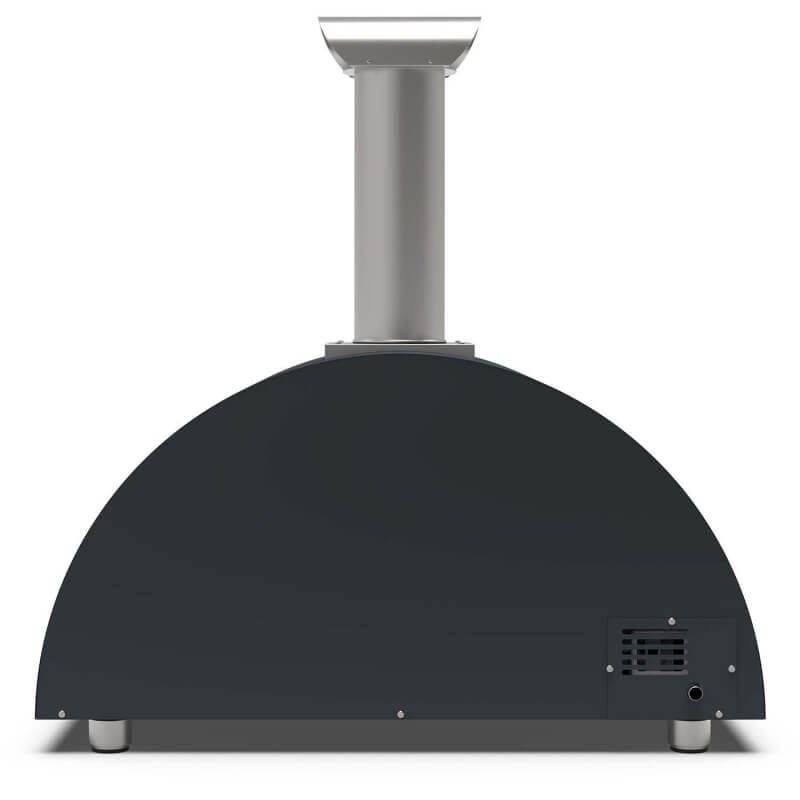 Alfa Moderno 3 Pizze Gas Pizza Oven | Rear View