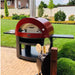 Alfa Moderno 5 Pizze Gas Pizza Oven w/ Cart | Shown on Patio