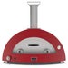 Alfa Moderno 5 Pizze Gas Pizza Oven - Ruby Red
