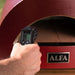 Alfa Moderno Portable Gas Pizza Oven | Reading Temperature