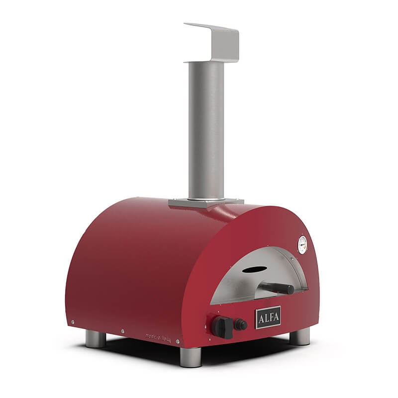 Alfa Moderno Portable Gas Pizza Oven | Stainless Steel Door
