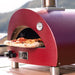 Alfa Moderno Portable Gas Pizza Oven | Cooking Pizza Close Up