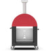 Alfa Moderno 2 Pizze Wood - Fired Pizza Oven w/ Cart | Cart Storage