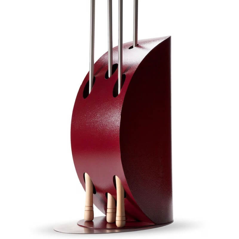 Alfa Vela Pizza Peel Holder - Ruby Red